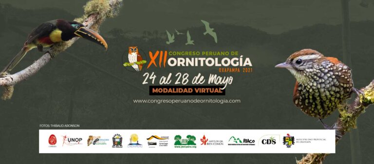 XII Congreso Peruano de Ornitología